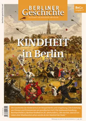 Immagine prodotto di Berliner Geschichte - Zeitschrift für Geschichte und Kultur 37