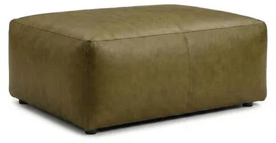 Produktbild von KAWOLA Polsterhocker CELESTE Hockerbank Leder camel