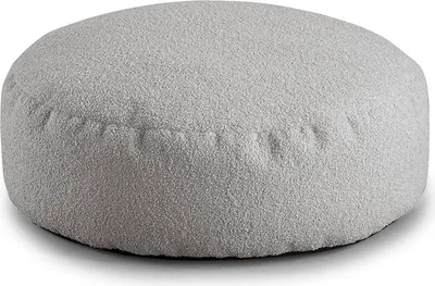 Produktbild von Kinder Sitzsack „MIKI“ - Bequem, Montessori Sitzkissen für Kinderzimmer (Hellgrau, ? 65 cm)