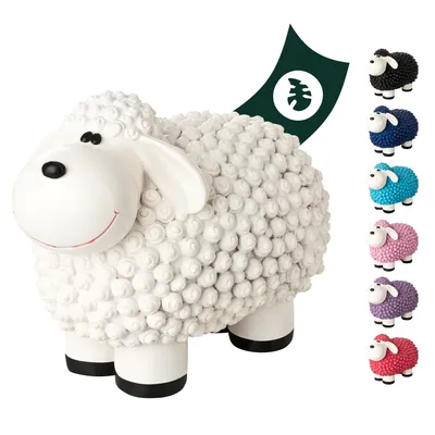 Produktbild von Bunte Mini Schafe Gartenfiguren