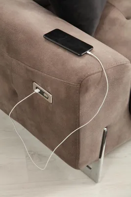 Produktbild von Sofagarnitur Set Dreisitzer Sofas Wohnzimmer Sessel Modern Design Textil