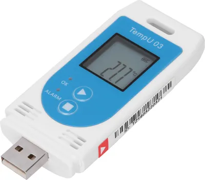 Zdjęcie produktu dla Rejestrator temperatury i wilgotności LCD USB PDF GSP Datalogger Recorder