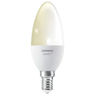 Produktbild von LEDVANCE SMART+, Intelligentes Leuchtmittel, Bluetooth, Weiß, LED, E14, Kerze