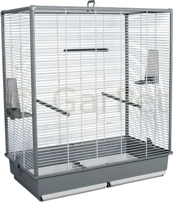 Zoopaul Vogelkäfig IZA 2 - Limettengrün Für Wellensittiche & Kanarienvögel