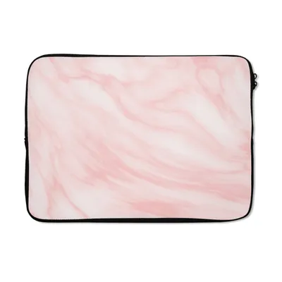 Produktbild von MuchoWow® Laptop Hülle 14 ZollMarmor - Rosa - Weiß - Luxus - Marmoroptik Laptoptasche - Laptoptasche - Stoßsicher - Schutzhaube
