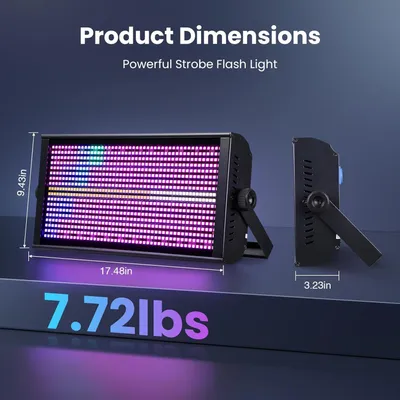 Produktbild von LED-Wandfluter - RGBW-LED-Spot - Wandbeleuchtung - Bühnenlicht - Partybeleuchtung - DMX512-Steuerung