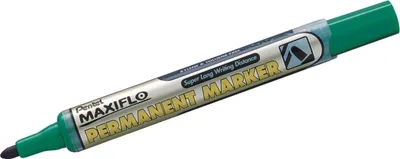 Zdjęcie produktu dla Popisovač permanentní Pentel Maxiflo NLF50, 4,5 mm, zelený