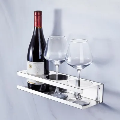 Produktbild von Weinregal und Glaskästchen für die Heimbar