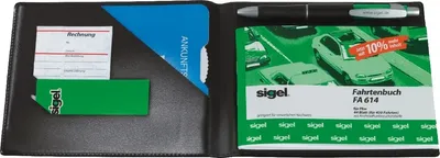 Produktbild von Einband für Formularbücher A6quer schwarz Packung mit 20 Stück