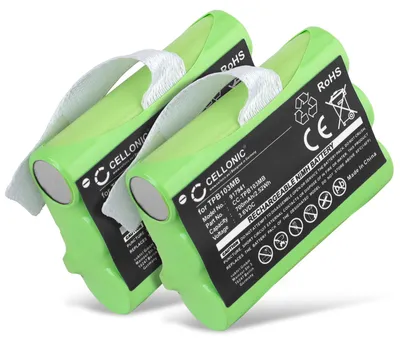 Immagine prodotto di CELLONIC 2x Batteria per Babyphone Compatibile con Topcom Babytalker 1010, Babytalker 1020, Twintalker 3700, TPB103MB – (700mAh, 3.6V	)