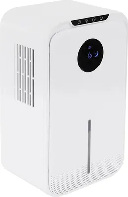 Produktbild von Luftentfeuchter - Halbleiter-Entfeuchter - 40 W - 350 ml/24 h - 2,5 L Wassertank - Für 15–25 m² - <30 dB Schlafmodus - EU‑Stecker, 100–240 V - Weiß