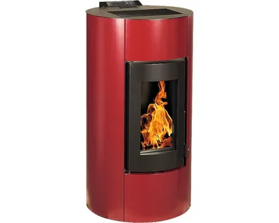 Obrázok produktu pre Peletové kachle Interstoves Angelina 9 bordeaux 8,9 kW