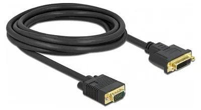 Immagine prodotto di Delock Kabel DVI 24+5 Buchse zu VGA Stecker 3 m