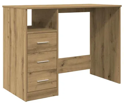 Immagine prodotto di vidaXL Scrivania Artisan in rovere 102x50x76 cm Materiale ligneo