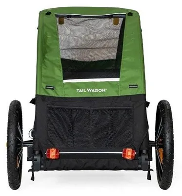 Produktbild von Burley Tail Wagon Hundetrage Schwarz  Grün