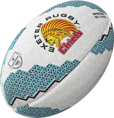 Obrázek produktu pro Rugbyový míč Gilbert Exeter Chiefs pro fanoušky, velikost 4, pro děti
