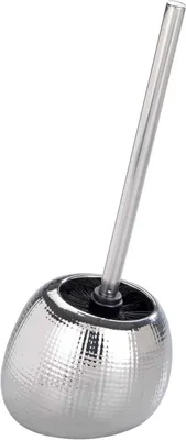 Produktbild von WENKO WC Garnitur POLARIS nodi chrome Keramik Toiletten Bürsten Klo Halter Bad