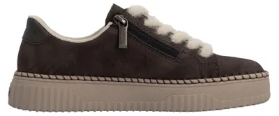 Imagen del producto de Rieker, modelo: N992025 N99. Zapatos deportivos para mujer, tipo cordones, color marrón, para uso casual