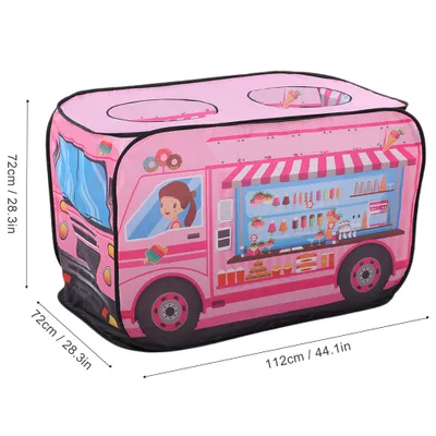 Image de Tente pour enfants,Tente portable pour enfants,Tente camion de pompier,Maison de jeux,Tente de jeux pour enfants