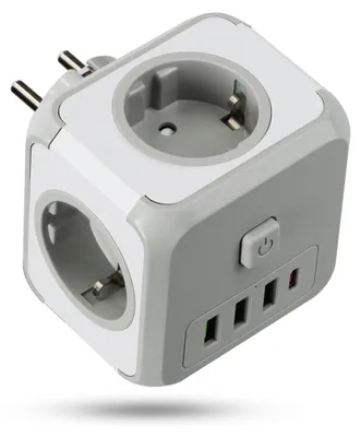 Produktbild von Smartled 8090 Mehrfachsteckdose mit USB und Schalter