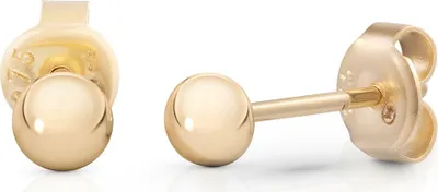 Produktbild von SuzanGold Ear Candy Klein Stecker Echtgold Ohrstecker für Damen