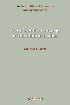 Produktbild von A Study of the Language of the Biblical Psalms