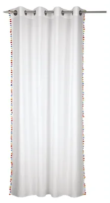 Produktbild von Ösenschal „Kaspar: Farbe: Weiß - Größe (HxB) 245x135cm
