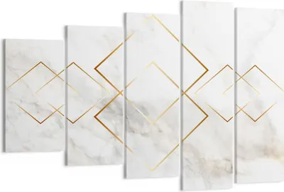 Produktbild von Bild auf Leinwand - Leinwandbild - Abstraktion modern - 150x100cm - Wand Bild - Wanddeko - Leinwanddruck - Bilder - Kunstdruck - Wanddekoration - Leinwand bilder - Wandkunst - EG150x100-4022