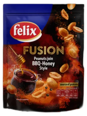 Obrázek produktu pro Felix Fusion Peanuts Bbq-Honey 150 G