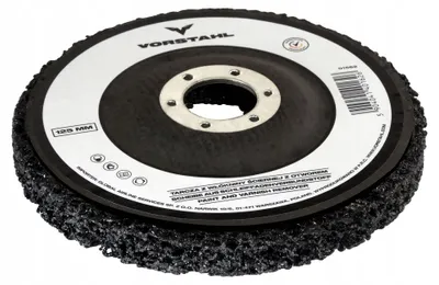 Produktbild von Vorstahl Polierscheibe Vlies 125mm für Metall Holz Kunststoffe