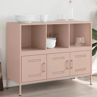 Produktbild von vidaXL Sideboard Rosa 100,5x39x79 cm Stahl