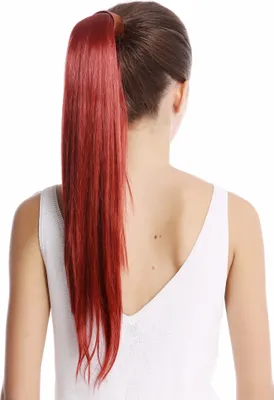 Produktbild von WIG ME UP Haarteil Zopf Steckkamm & Haarreif Rot Srosy-135