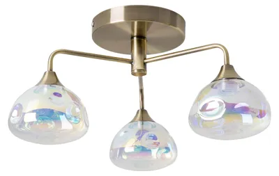 Produktbild von Näve LED Deckenleuchte VARNA Ø42cm 9W Warmweiss messing 1367745
