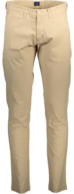 Image de Pantalon 5 poches GANT pour homme, beige 20011500608_2B7C5A9_BEIGE277 : Taille - 35L34 Taille : 35L34