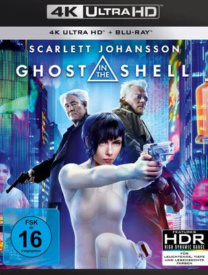 Produktbild von Ghost in the Shell  (4K Ultra HD) (+ Blu-ray)