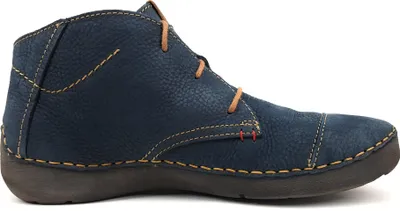 Imagen del producto de Josef Seibel Fergey 18: Botas y zapatos de mujer, modelo "Schnürer" (con cordones), color azul, para uso casual