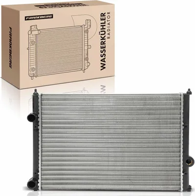Imagen del producto de Radiador de agua, refrigerador de motor, compatible con VW Passat 35I 3A2, modelos 1.6L, 1.8L y 2.0L