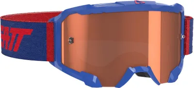 Produktbild von Leatt Velocity 4.5 Motocross Brille, blau/rot, Einheitsgröße