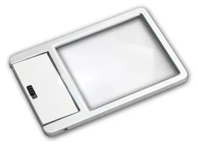 Produktbild von SAFE 4650 Metall-Lupe im Kreditkartenformat