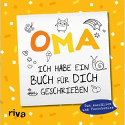 Produktbild von Oma, ich habe ein Buch für dich geschrieben - Version für Kinder