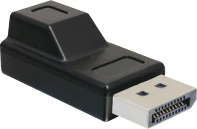 Produktbild von Delock - DisplayPort-Adapter - DisplayPort (M) zu Mini DisplayPort (W) - Schwarz