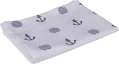 Produktbild von Geschirrtuch Modern Maritime Weiß 40x60 cm – Küchentuch Baumwolle