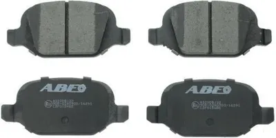 Produktbild von ABE Bremsbeläge Satz Hinten für FIAT 500 (312) C2F015ABE