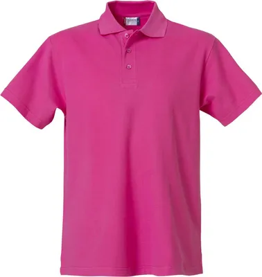 Produktbild von Basic Polohemd mit Seitenschlitzen und Ton-in-Ton-Knöpfen für Herren und Damen