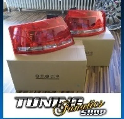 Produktbild von Oryginalne tylne światła Audi A4 8H Cabrio Facelift + adapter SET = RHD
