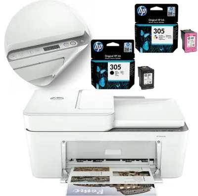 Produktbild von HP DeskJet 4220e All-in-One Drucker WLAN USB Scanner Kopierer + HP 305