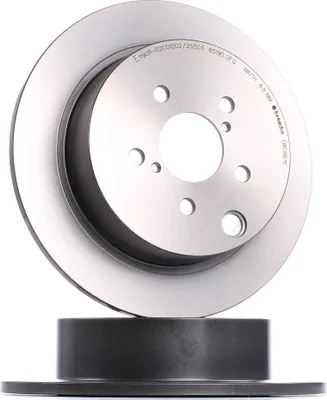 Produktbild von 2x BREMBO Bremsscheibe 08.C661.11 für SUBARU FORESTER (SJ) XV (_GP_) XV (GT)