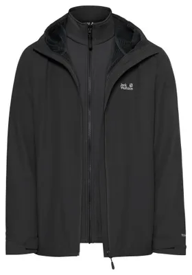 Produktbild von Outrovert 3in1 Jacket Women M schwarz - black