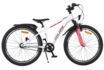 Immagine prodotto di Bicicletta da bambino Volare XC Race - 24 pollici - Nexus 3 - Bianco/rosa