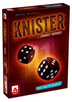 Produktbild von NSV - KNISTER, Würfelspiel - einfach, spannend, ohne Wartezeit
